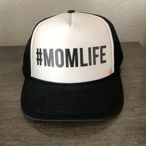 #momlife trucker hat